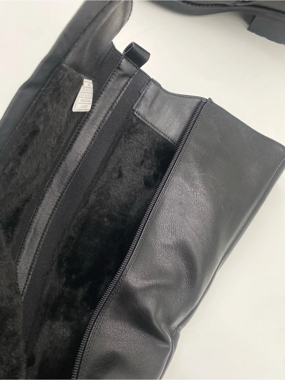 Women’s Black Knee High Riding Boots Size 8.5 New